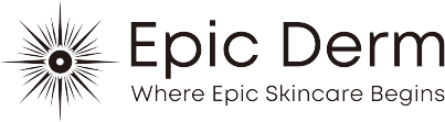 EpicDerm skincare brand logo